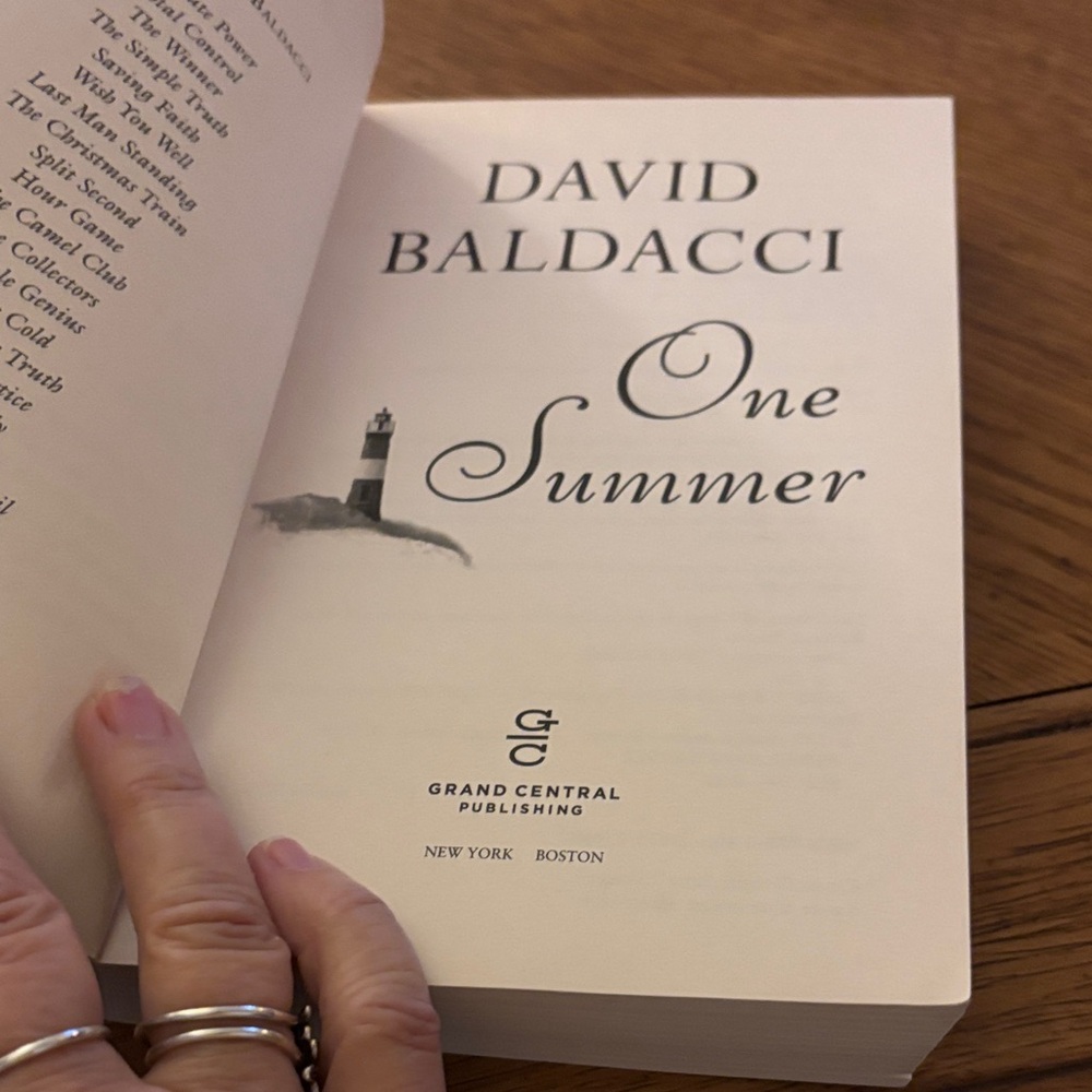 David Baldacci 'One Summer' Paperback Book - Picture 5 of 5